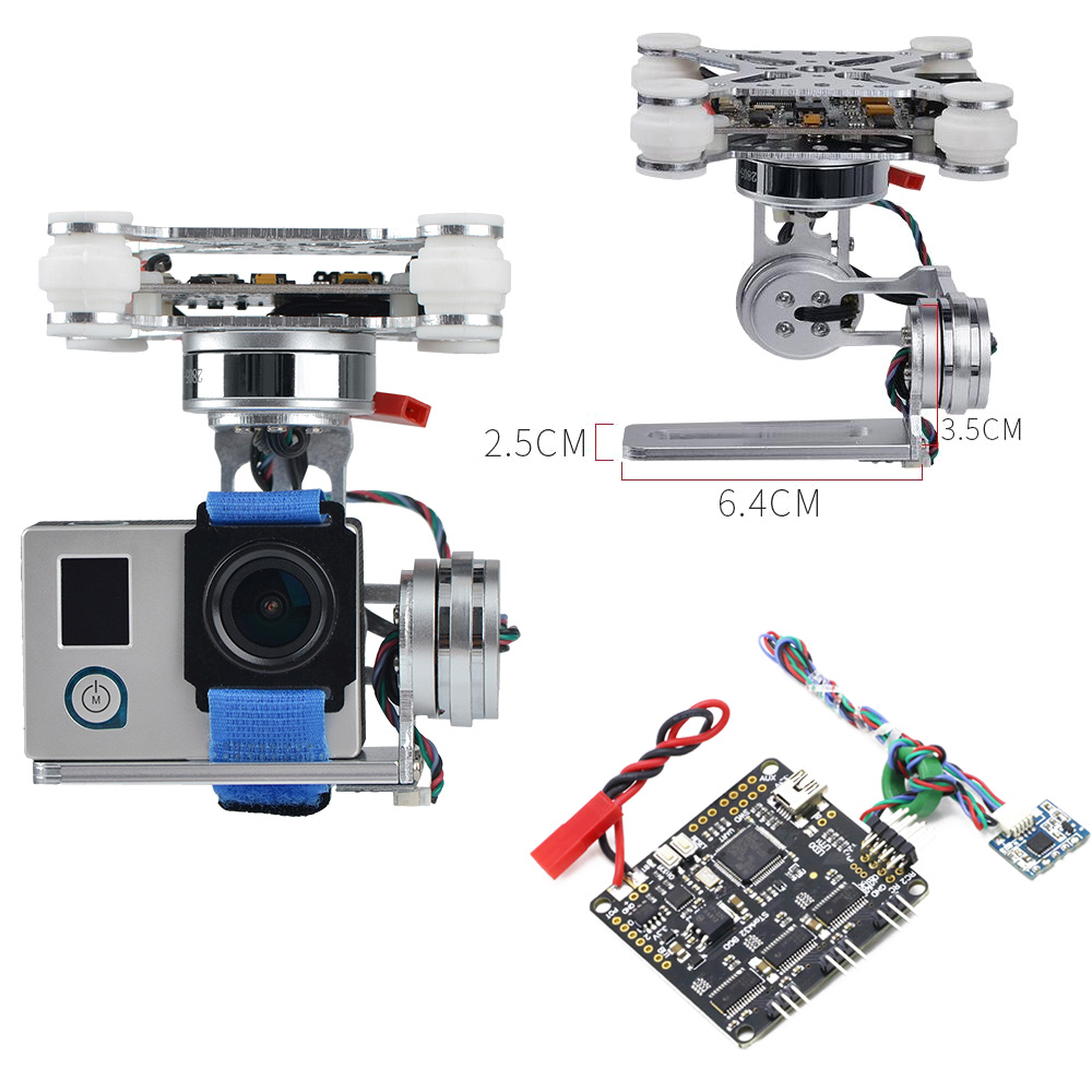 RCTOSKY 3-As Borstelloze Gimba - Drone Gimbal Mount recensie en prijs