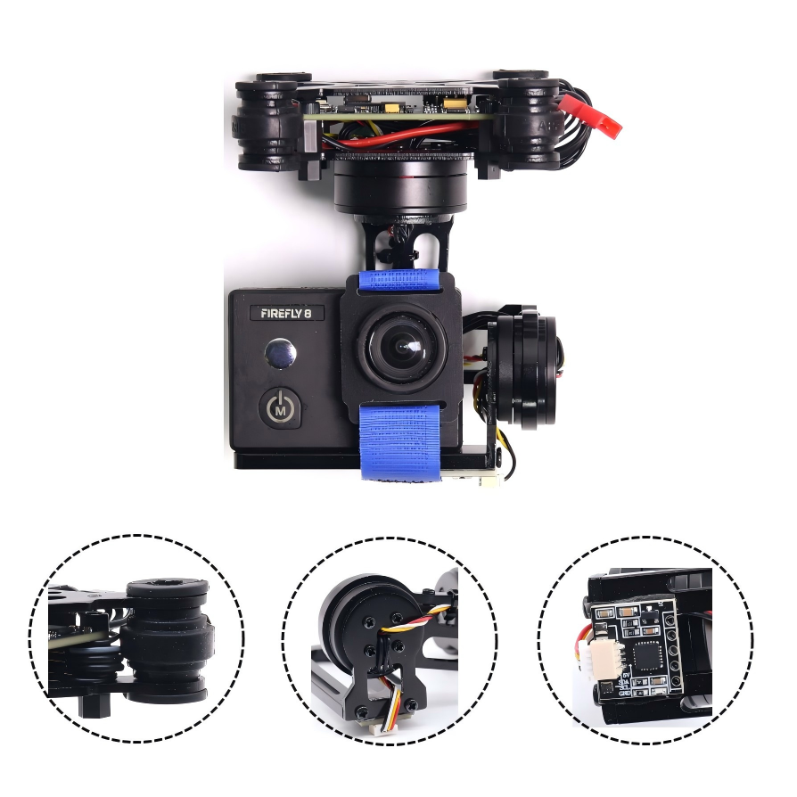 RCTOSKY 3-As Borstelloze Gimba - Drone Gimbal Mount recensie en prijs