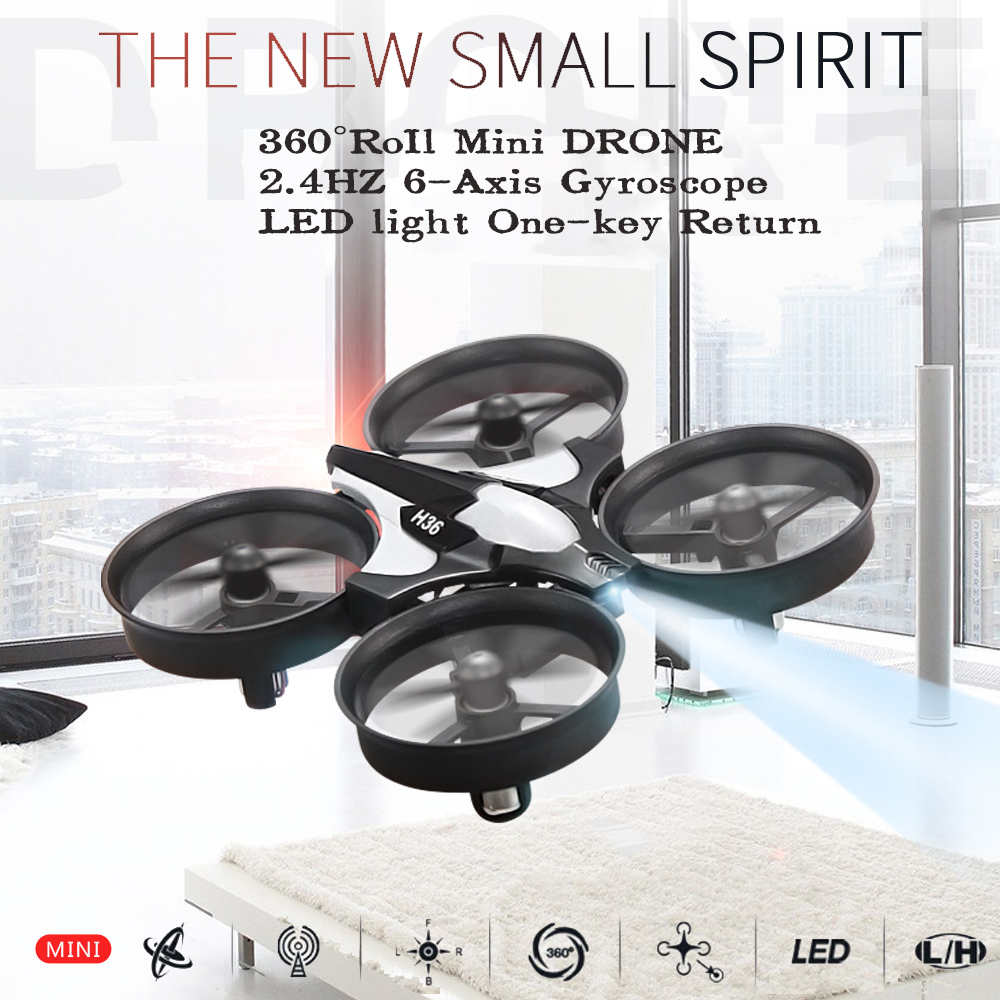 JJRC H36 Mini Drone 2.4G 6-ass - Drone Gimbal 2 Axis recensie en prijs